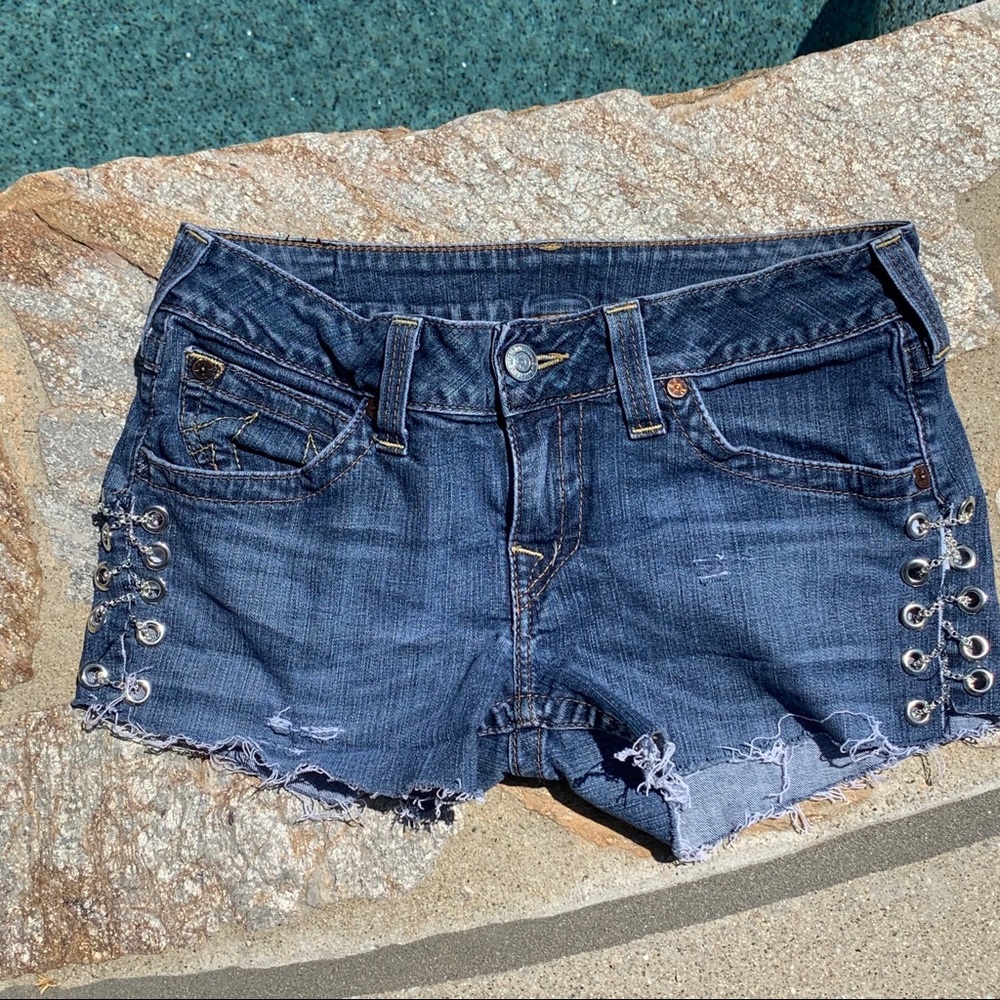 True Religion Cutoff Custom Shorts